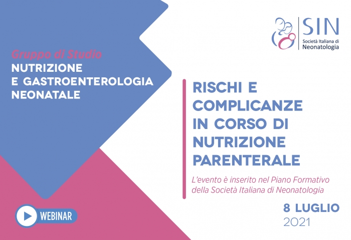 RISCHI E COMPLICANZE IN CORSO DI NUTRIZIONE PARENTERALE